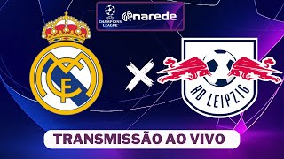 Real Madrid x RB Leipzig ao vivo  Transmissão ao vivo  Champions League 2324 [upl. by Noy]