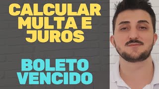 🤩Como ATUALIZAR A MULTA DO MEI APRENDA A CALCULAR MULTA E JUROS Calcular juros e multa de boleto [upl. by Per]