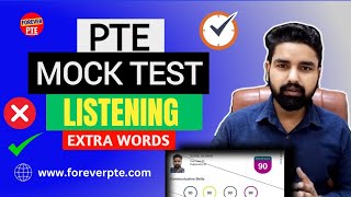 PTE Listening Mock Test  by Sunil Sir  Forever PTE [upl. by Davies]