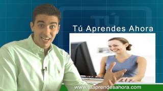 Curso de Inglés Tú Aprendes Ahora [upl. by Airrat]