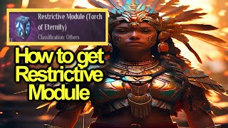 How to get Restrictive Module Torch of Eternity  Soulmask [upl. by Aseyt]