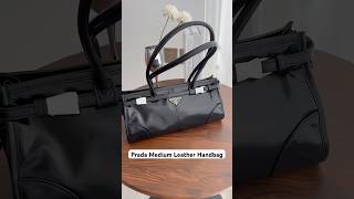 Prada Medium Leather Handbag bag luxurybag luxury handbags prada pradabag [upl. by Frulla]