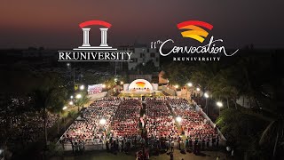 11th Convocation Ceremony at RK University India [upl. by Buonomo766]