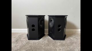 Energy RVSS Bipolar Bookshelf or Home Theater Surround Speakers [upl. by Darahs]