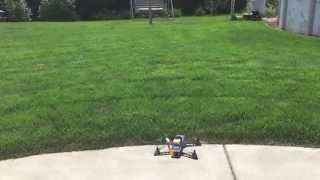 Plywood Drone Build  Maiden Flight [upl. by Brittnee355]