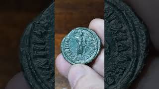 THRACE ANCHIALLUS Maximinus I AD 235238 AE 4 Assaria quotSerapisquot coin monedas romanempire history [upl. by Aratnahs]