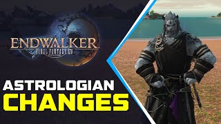 Astrologian Changes  FFXIV Endwalker Media Tour [upl. by Elumas]