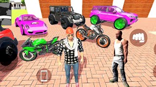 🤯💥indianbikedriving3d 🤩✨ blast cars in indian theft auto gameplay 🎮🎯 Scorpio 😍 [upl. by Annad804]