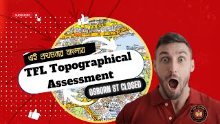 TfL Topographical Test 2024  Mile End to Princelet St  Banglay Topographical skill assessment [upl. by Gillie]