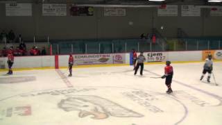 Saint John Riverhawks VS Edmundston Predators 10 janv 2014 [upl. by Aztinad]