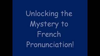 French Pronunciation Tips for Beginners [upl. by Anoel]