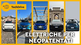 Le 5 MIGLIORI AUTO ELETTRICHE per NEOPATENTATI CONFRONTO 500 elettrica ID3 e208 Spring e Soul [upl. by Kapor]