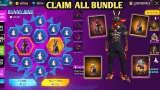 Bunny Bundle Main Kitna Diamond lagega Bunny mastermind Bundle New Ring Event New bunny ring event [upl. by Ynahteb]