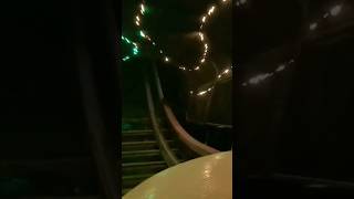 Epic Voyage to Moonhaven First Drop POV  Genting SkyWorlds Theme Park waterride rollercoaster [upl. by Petrina]