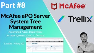 McAfee ePO System Tree Management [upl. by Adamsun]