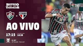 AO VIVO  FLUMINENSE X SÃO PAULO  CAMPEONATO BRASILEIRO 2024  25ª RODADA [upl. by Ahael]