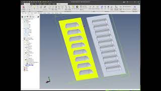 Alibre Sheet Metal  Creating Louvers [upl. by Nilre946]