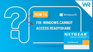 FIX Windows cannot access Readyshare [upl. by Nlocnil362]