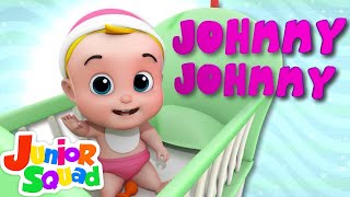 Johny Johny Yes Papa  Nursery Rhymes  Baby Songs  Children Rhyme By Junior Squad [upl. by Brod]