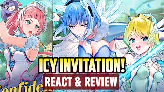 FEH Skating on Thin Ice ICY INVITATION Trailer Reaction amp First Impression FEHeroes [upl. by Attesor]