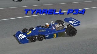 F1 Challenge 1976  6 Wheel Tyrrell at Monza [upl. by Gala]