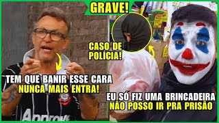 TORCEDOR QUE JOGOU CABEÇA DE PORCO NO CLÁSSICO DA ENTREVISTA E NETO DETONA ATITUDE E PEDE BANIMENTO [upl. by Floeter]