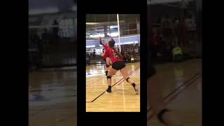 Brooklyn Herr Westside Strikers Setter 2018 17U [upl. by Esiom]