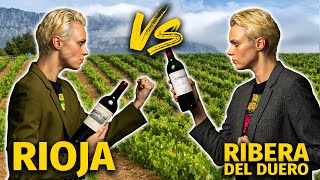 RIOJA vs RIBERA DEL DUERO Comparing amp Tasting Two Amazing Spanish Wine Regions [upl. by Hairas]