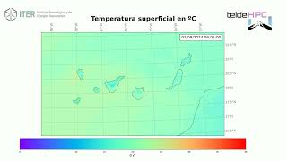 Canary Islands Temperature forecast 20240901 [upl. by Darken]