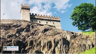 The 3rd Castle “SASSO CORBARO CASTLE” in Switzerland bellinzona Video Clip [upl. by Enenaj]