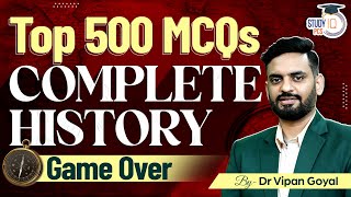 Complete Indian History Top 500 MCQs Marathon For Competitive Exams  History Marathon Class [upl. by Eigger69]