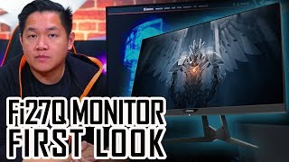 AORUS FI27Q Monitor  Product Overview [upl. by Odlaw]