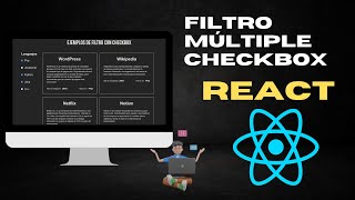 Cómo filtrar múltiples checkboxs utilizando REACT  Práctica [upl. by Namyh]