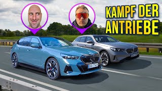 1100km BMW i5 vs BMW 520d ELEKTRO vs DIESEL Showdown [upl. by Ambros]