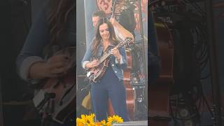 Sierra Hull LIVE at The Grand Targhee Bluegrass Festival 81024 mandolin bluegrass sierrahull [upl. by Marve]