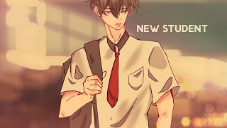 “ New Student ’’  Kagehina  — haikyuu my au Gachaclub Hinata x Kageyama — [upl. by Elsi]