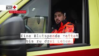 Der Sanitäter sagt Spende Blut beim DRK [upl. by Peyton453]