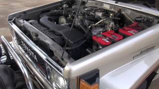 1988 Toyota Land Cruiser BJ74  13BT Engine [upl. by Abrahamsen]