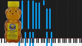 How to play Crocketts Theme by Jan Hammer on Piano Sheet Music [upl. by Luht51]