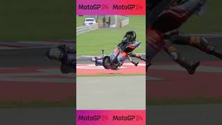 MOTO GP 24 Shocking Moment Alex Marquez and Brad Binders Crash Goes Horribly Wrong [upl. by Helga951]