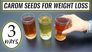 Carom Seeds For Weight Loss  How To Use Ajwain Seeds To Lose Weight  Ajwain Water For Weight Loss [upl. by Abigail]