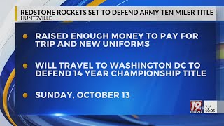 Redstone Rockets Set To Defend Army Ten Miler Title  October 6 2024  News 19 at 10 pm  Weekend [upl. by Illoh]