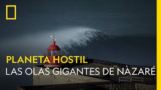 El sobrecogedor espectáculo de las olas gigantes de Nazaré  NATIONAL GEOGRAPHIC ESPAÑA [upl. by Akeihsal]