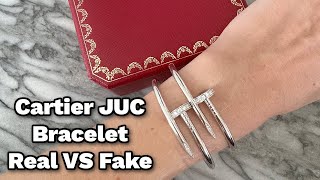 Cartier JUC Bracelet Real VS Fake ❌  Learn How To Spot The Differences [upl. by Ottinger250]