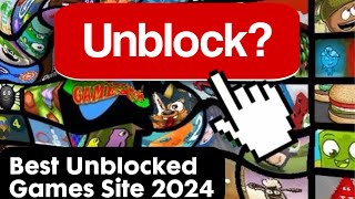 Best Unblocked Game Site for School 2024 WORKING [upl. by Tneciv]