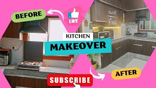 kitchen makeoverkitchen ki kayapalatLets cook togethereasymakeoverPriyazKreativeCorner [upl. by Colon]