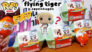 NUOVISSIMI KINDER JOY Funko Pop DC e Acquisti da Flying Tiger di Halloween 🎃 [upl. by Moitoso]