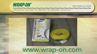 WrapOn Pipe Heating Cable Installation [upl. by Jeanelle]