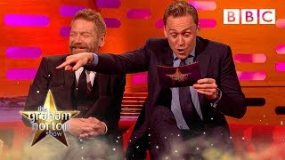 Tom Hiddlestons Graham Norton impression  The Graham Norton Show  BBC [upl. by Malloch]