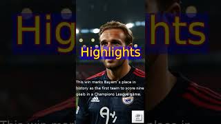 Bayern Munichs Historic 92 Victory Over Dinamo Zagreb ⚽🔥  Match Highlights amp Stat [upl. by Thorn]